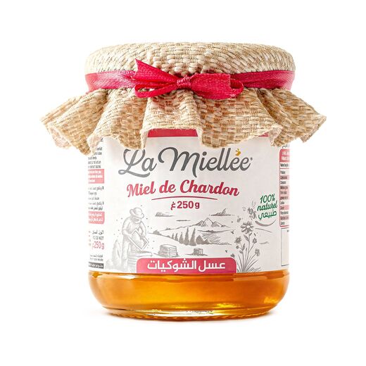 Pot de miel de chardon La Miellée, 250 g