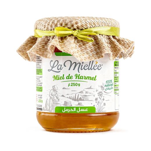Pot de miel de harmel La Miellée, 250 g