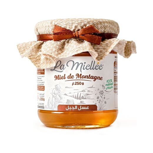 Pot de miel de montagne La Miellée, 250 g