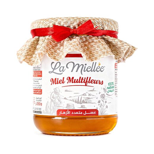 Pot de miel multifleurs La Miellée, 250 g